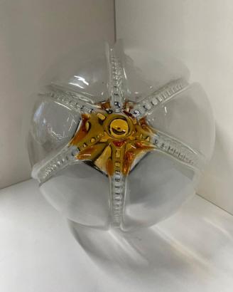 LAMPADARIO ANNI 70 IN STILE MAZZEGA MURANO