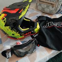 casco per moto da strada Just1 più visiera Just1  