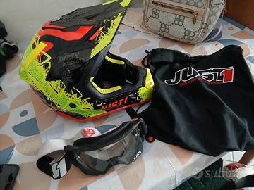 casco per moto da strada Just1 più visiera Just1  