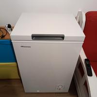 congelatore a pozzetto Hisense 95L come nuovo