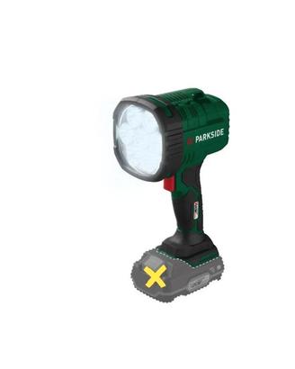 Lampada torcia led Parkside 20V