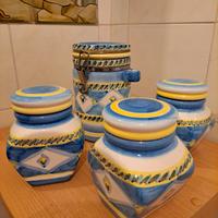 Set contenitori ceramica per alimenti