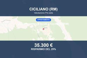 Immobile in asta di 90 m² a Ciciliano