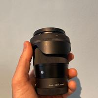 Obbiettivo Sigma 16mm F1.4 E-Mount (Sony)