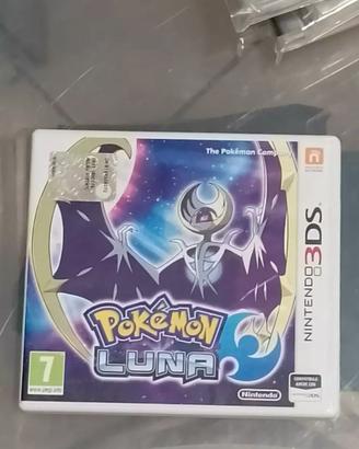 Pokémon Luna - Nintendo 3DS - completo - ITA