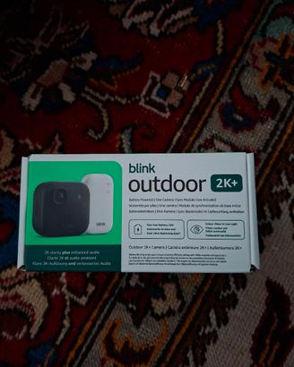 videocamera Blink Outdoor 2K+ (Kit completo) 