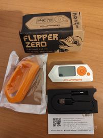 flipper zer 0+custodia e vetrini