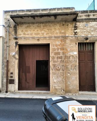 Garage con giardino