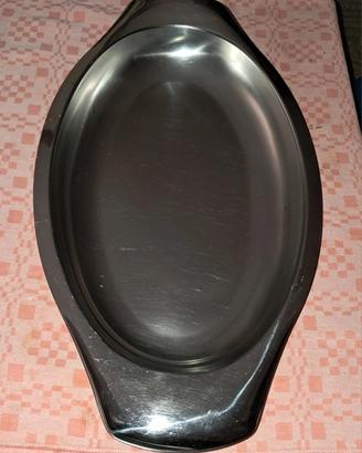 Vassoio d'acciaio grande 