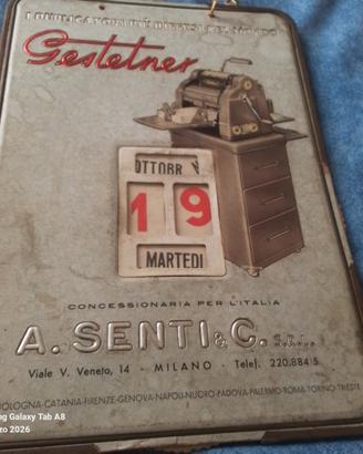 calendario  perpetuo  raro leggere descrizione 
