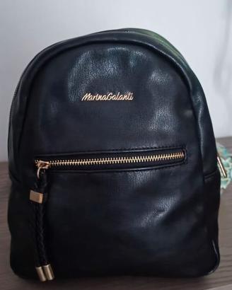 Zaino Marina Galanti Ecopelle Nero