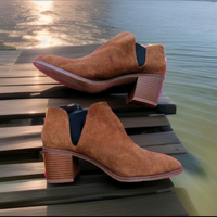 38 ZARA BASIC scarpe stivaletti tronchetti donna