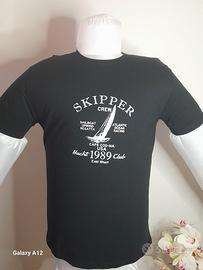 T-shirt Uomo SKIPPER CREW - 100% Cotone - Nuova