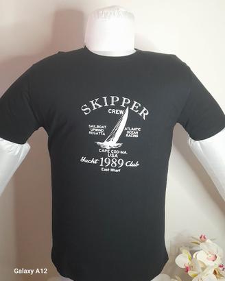 T-shirt Uomo SKIPPER CREW - 100% Cotone - Nuova