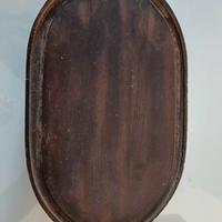 Base antica in legno per campana Madonna