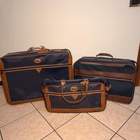 Set valigie da viaggio Jaguar vintage 3 pezzi