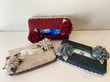 Porta fazzoletti in feltro