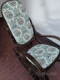 Sedia a dondolo Stile Thonet