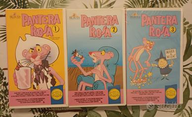 3 VHS - LA PANTERA ROSA