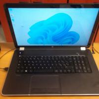 hP PAVILION 17 CORE I5+8GB+250SSD+2GB VIDEO-WIN11