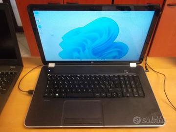 hP PAVILION 17 CORE I5+8GB+250SSD+2GB VIDEO-WIN11