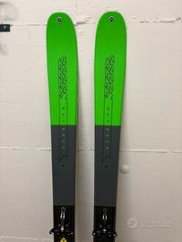 Sci K2 Wayback 89 con Atk Crest 10 e pelli