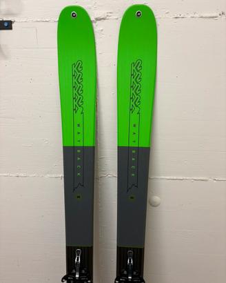 Sci K2 Wayback 89 174cm con Atk Crest 10 e pelli