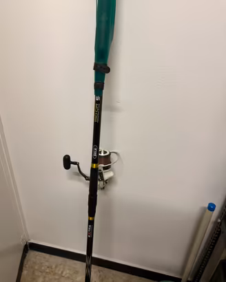 Canna e mulinello da fondo