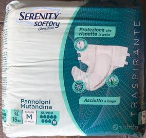 156 pz. PANNOLONI SERENITY PANTS SOFTDRY SENSITIVE