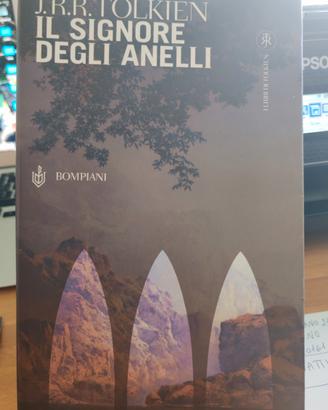 libro il signore degli anelli con mappa 