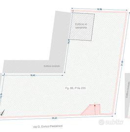 Villa con terreno edificabile 900 mq