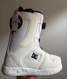 DC Phase BOA Snowboard scarponi bianchi 37