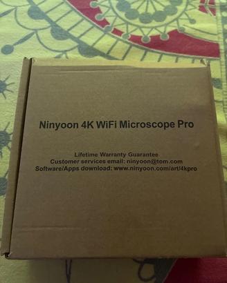 Microscopio WiFi 4k Ninyoon pro