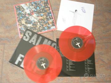 SALMO - Flop - AUTOGRAFATO -2xLP ROSSI TRASPARENTI