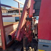 Nissan eco t 100 56 - cassone con gru