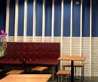 Panche Vintage Industrial in Ferro