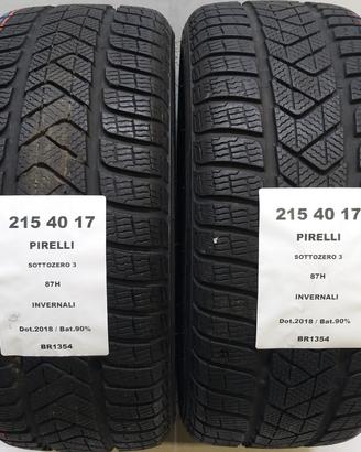 2 GOMME 215 40 17 PIRELLI BR1354
