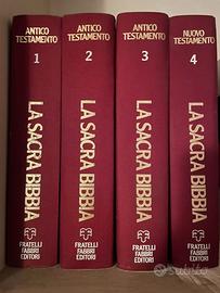 Sacra Bibbia 4 volumi