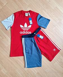 Completo Adidas (t-shirt e bermuda) Adidas