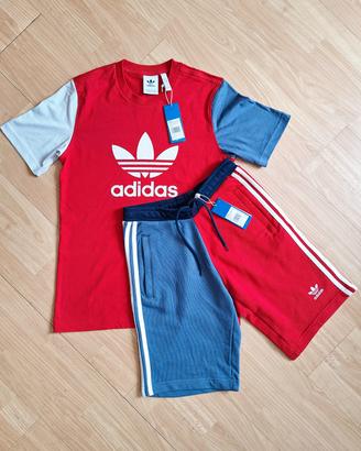 Completo Adidas (t-shirt e bermuda) Adidas