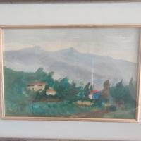 dipinto olio firmato Grazioli