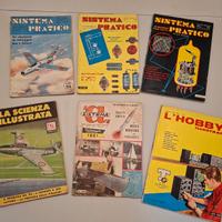 Riviste di hobbistica vintage anni '50-'60