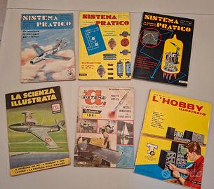 Riviste di hobbistica vintage anni '50-'60