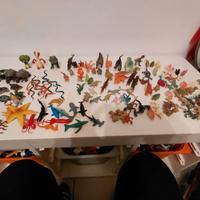 lotto TARTARUGHE SERPENTINI DINOSAURI PESCI 