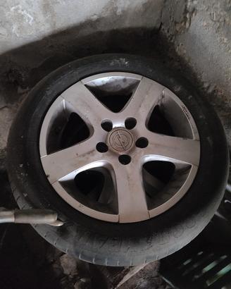 4 Gomme con cerchi Mak Opel 195x60x15