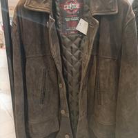 Giubbotto uomo in pelle 