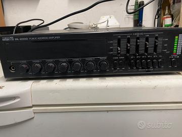 Amplificatore/Mixer INTERM PA-2000 60 Watt

