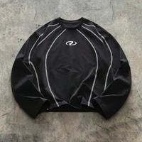 longsleeve vintage nera nuova