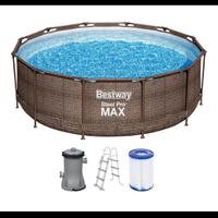 PISCINA ROTONDA E VARI ACCESSORI