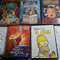 Lotto 5 DVD film per famiglie e Natale